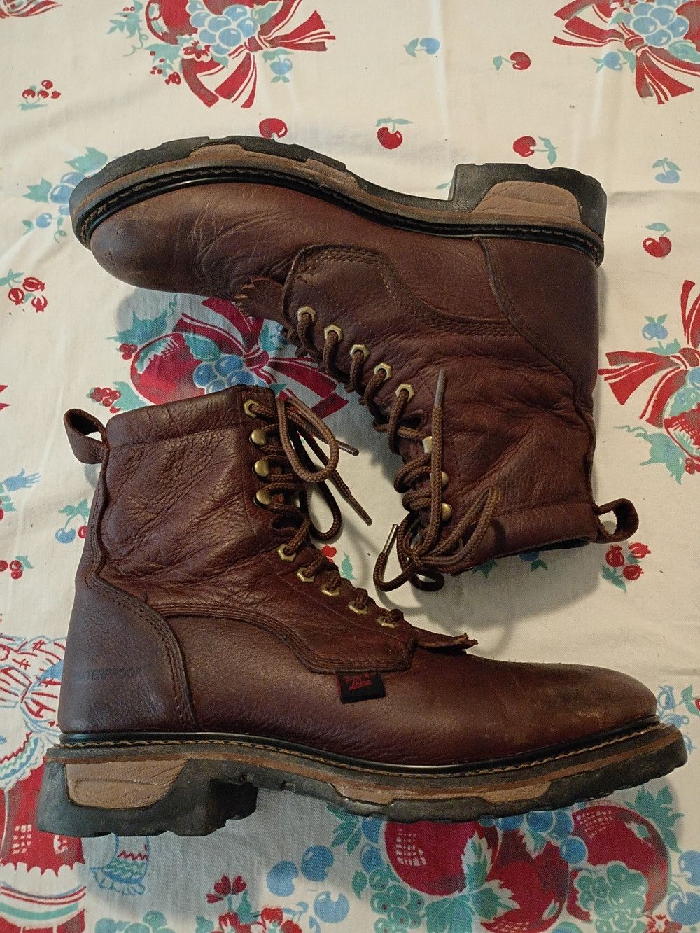 Tony Lama Leather Boots Sz 10 D